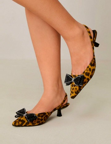 Pantofi Cuccoo, animal print