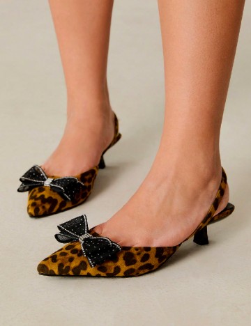 Pantofi Cuccoo, animal print
