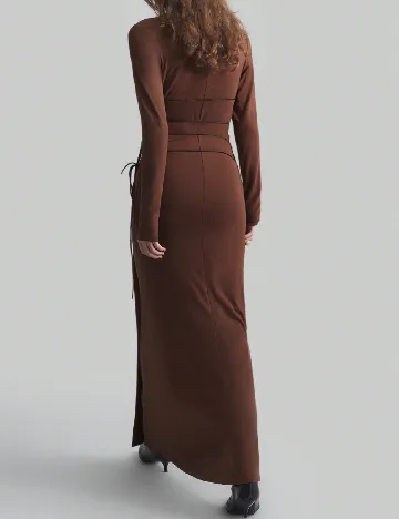 Rochie lunga SHEIN, maro