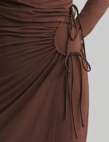 Rochie lunga SHEIN, maro