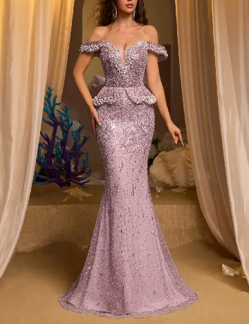Rochie lunga SHEIN, roz