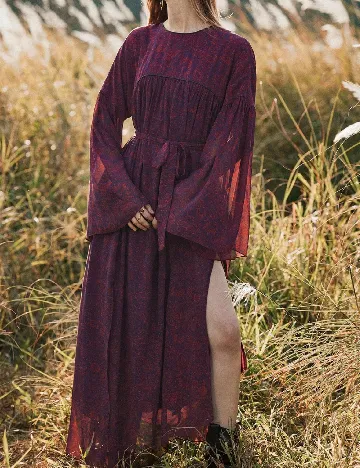Rochie lunga SHEIN, mov