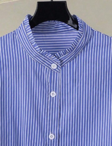 Camasa SHEIN CURVE, albastru