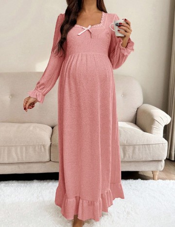 Rochie lunga SHEIN Maternity, roz