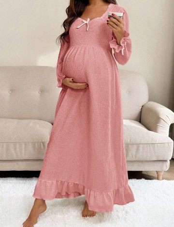 Rochie lunga SHEIN Maternity, roz