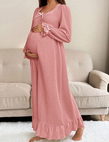 Rochie lunga SHEIN Maternity, roz