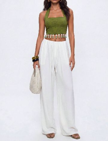 Top SHEIN, verde