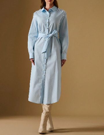 Rochie medie SHEIN, albastru