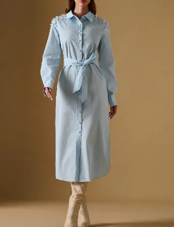 Rochie medie SHEIN, albastru