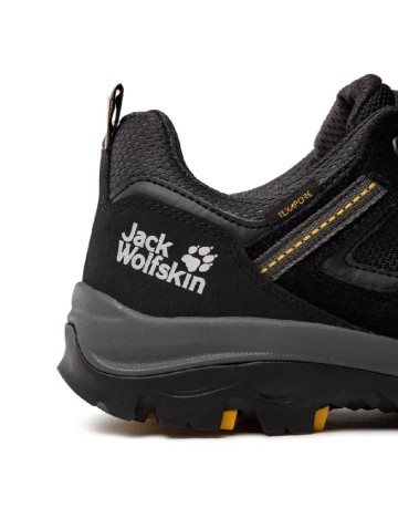 Adidasi de drumetie Jack Wolfskin, negru
