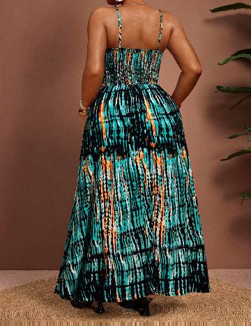Rochie lunga SHEIN CURVE, mix culori