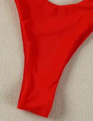 Costum de baie SHEIN, rosu