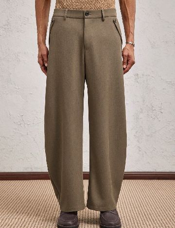 Pantaloni AKNOTIC, maro