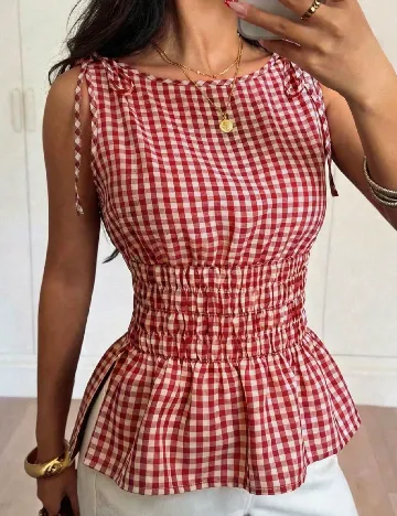 Bluza SHEIN, rosu