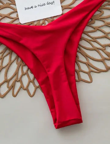 Costum de baie SHEIN, rosu