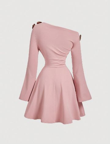 Rochie scurta SHEIN, roz