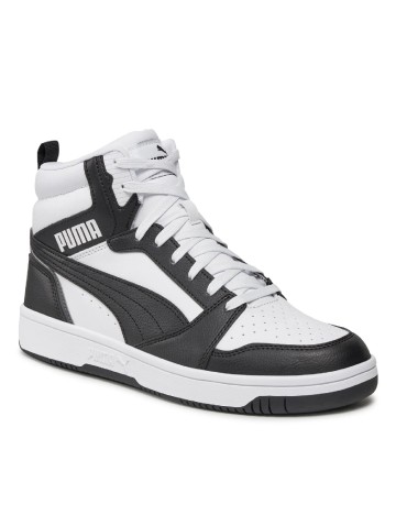 Adidasi Puma, alb/negru