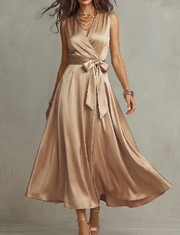Rochie medie SHEIN, crem