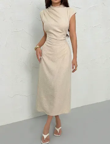 Rochie medie SHEIN, bej