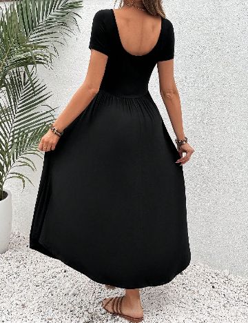 Rochie medie SHEIN Maternity, negru