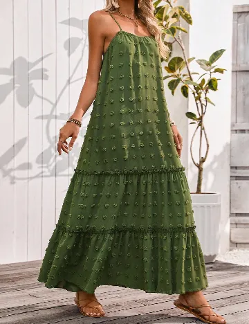 Rochie lunga SHEIN, verde