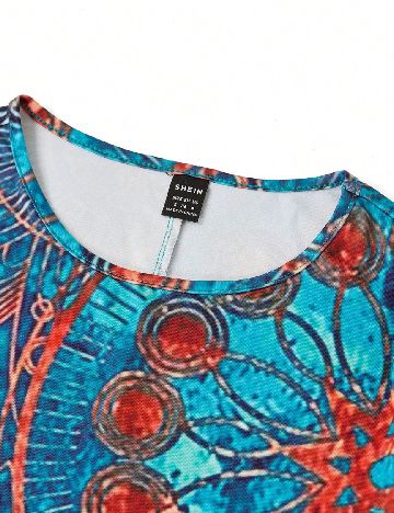 Rochie medie SHEIN, mix culori