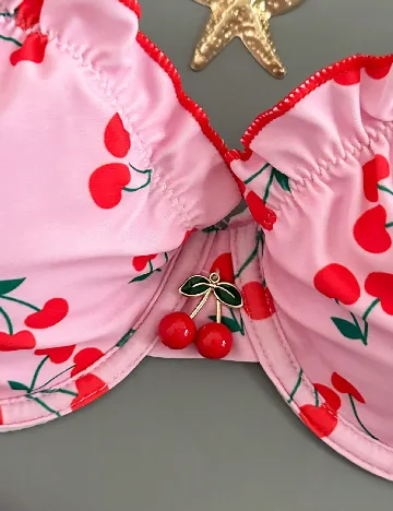 Costum de baie SHEIN, roz