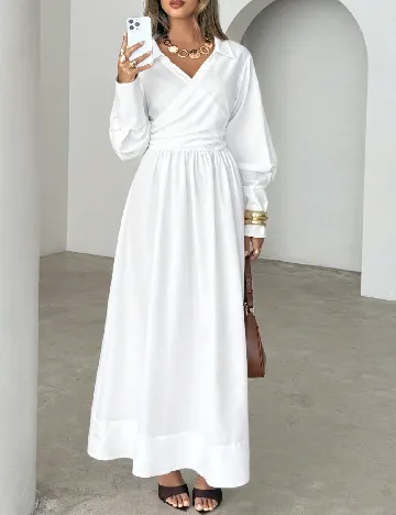 Rochie lunga SHEIN, alb
