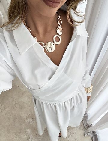 Rochie lunga SHEIN, alb