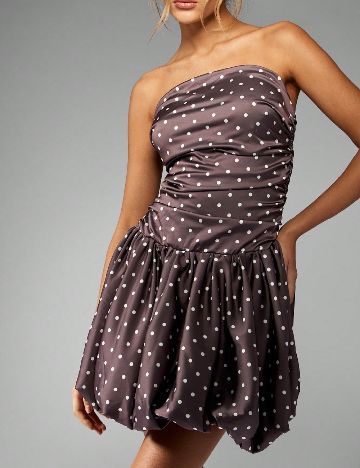 Rochie scurta Missguided, maro