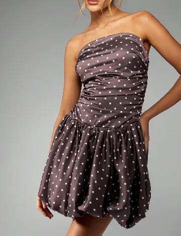 Rochie scurta Missguided, maro