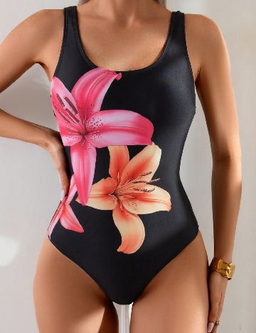 Costum de baie SHEIN, negru