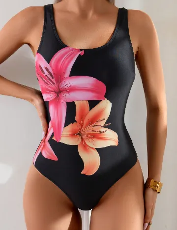 Costum de baie SHEIN, negru
