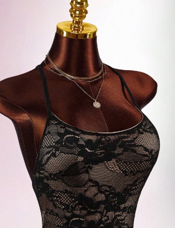 Body SHEIN, negru/crem