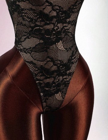 Body SHEIN, negru/crem