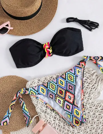 Costum de baie SHEIN, mix culori