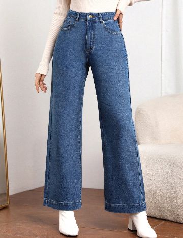 Blugi SHEIN CURVE, albastru