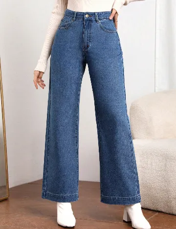 Blugi SHEIN CURVE, albastru