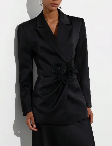 Sacou SHEIN, negru