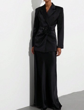 Sacou SHEIN, negru