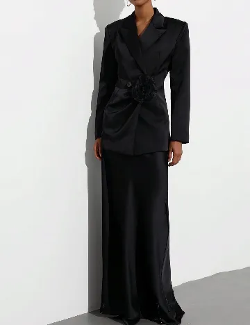 Sacou SHEIN, negru