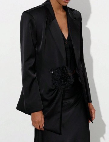 Sacou SHEIN, negru