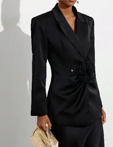 Sacou SHEIN, negru