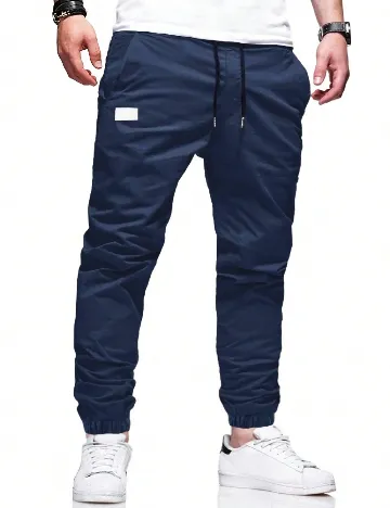 Pantaloni SHEIN, bleumarin