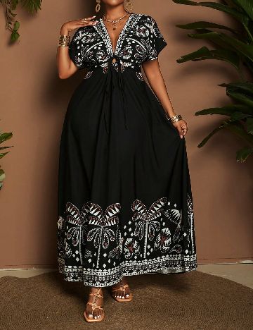 Rochie lunga SHEIN, negru