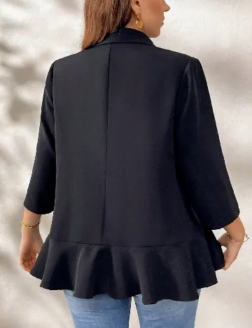Sacou SHEIN CURVE, negru