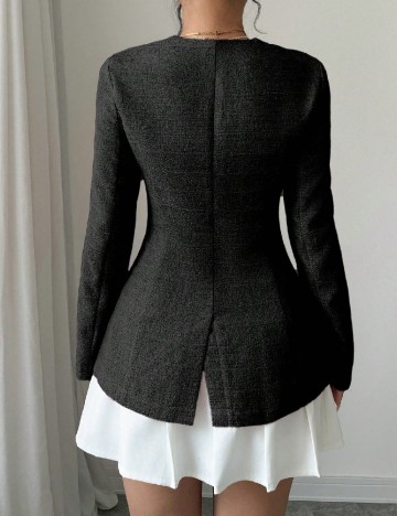 Sacou SHEIN, negru