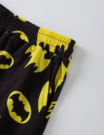 Pijama SHEIN, galben/negru