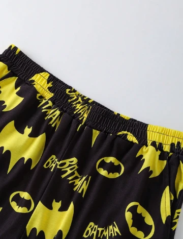 Pijama SHEIN, galben/negru