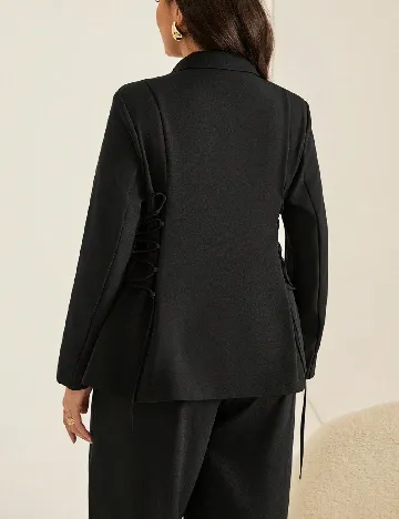 Sacou SHEIN CURVE, negru